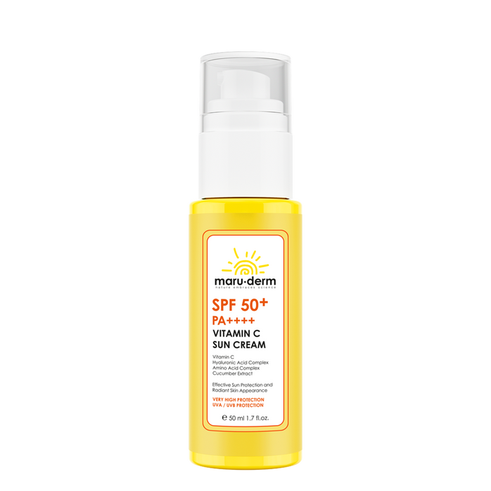 Protector Solar Vitamina C Maru Derm - SPF 50+ PA ++++ (50ml)