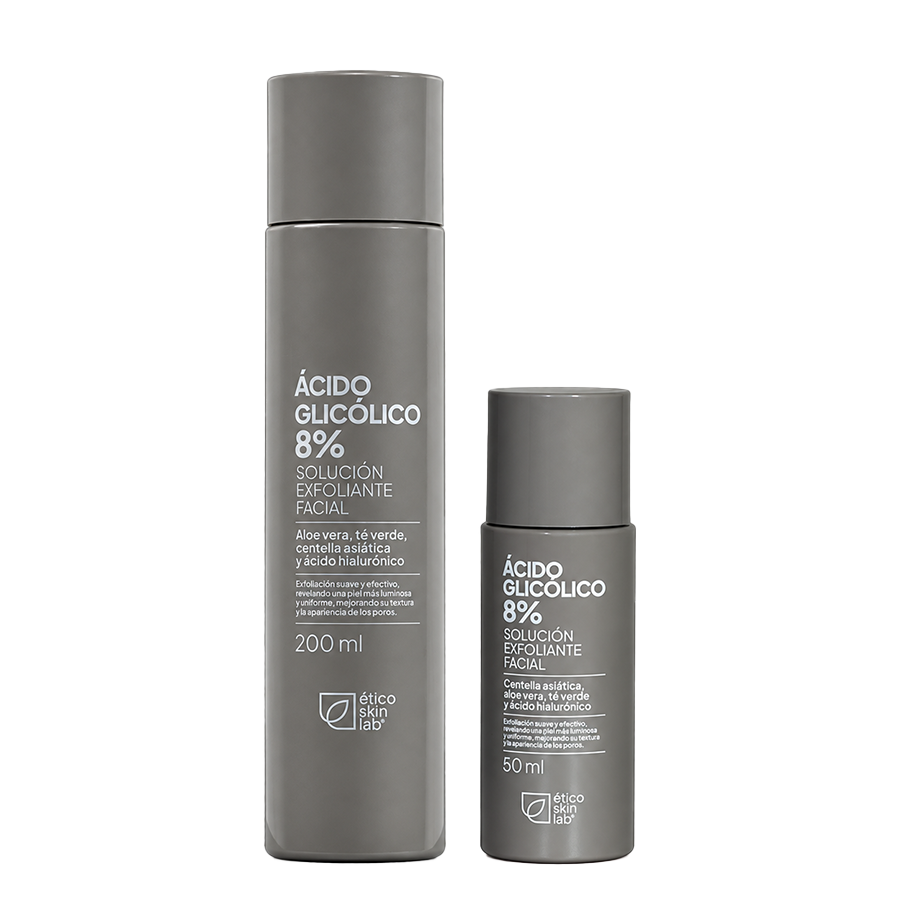 Dúo Ácido Glicólico 8% (Full Size + Travel Size) | Ético Skin Lab