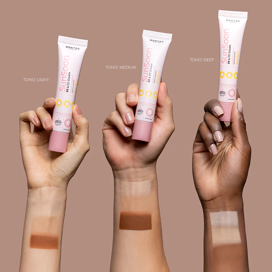 SunSoon BB &amp; CC Cream SPF 50+ Montoc (30ml)