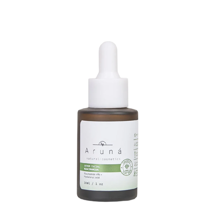 4% Niacinamida + 2% Ácido Hialurónico: Serum (30ml)