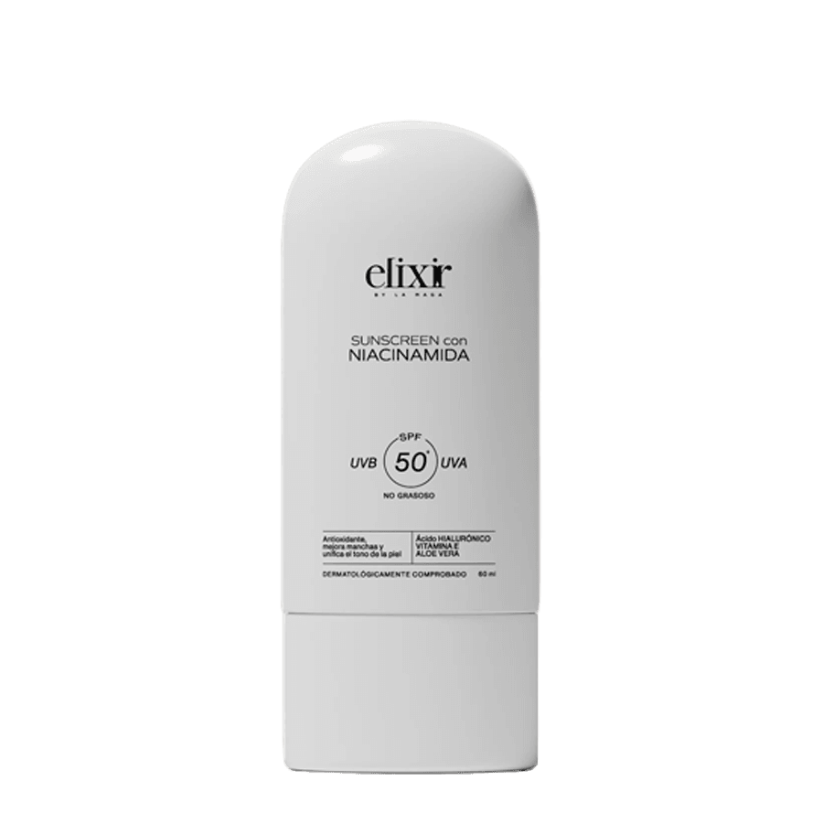 Protector Solar Elixir De Textura Ligera con Niacinamida SPF 50 (60ml)