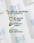 Desodorante de Alumbre - Salvia y Laurel (60ml)